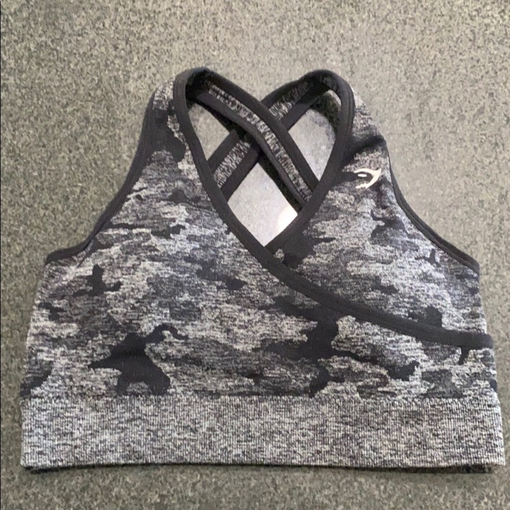 Gymshark Camo Sports Bra